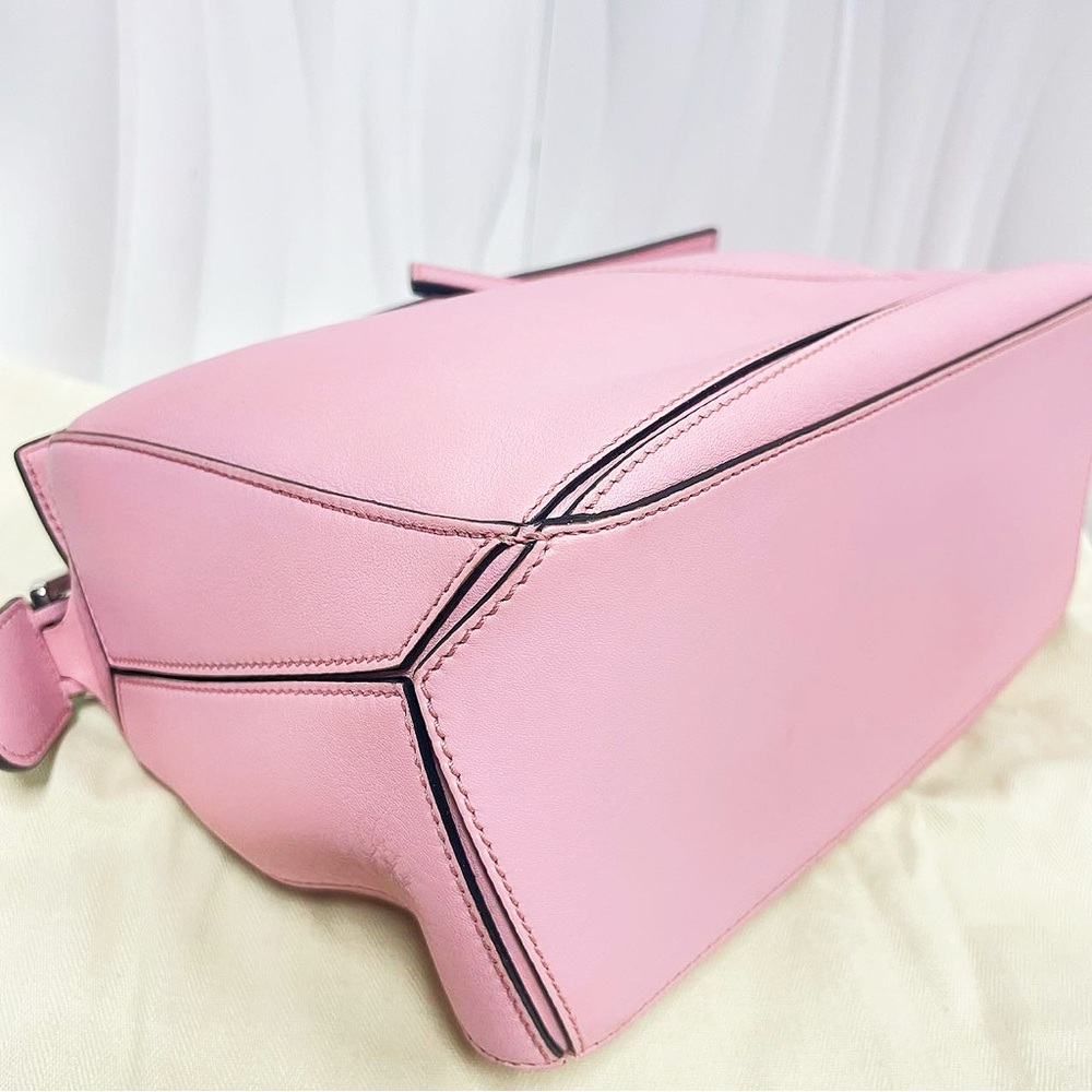 Loewe Pink Leather Puzzle Bag - Picture 9 of 10
